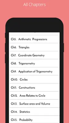 Class 10 Maths NCERT Solutions android App screenshot 0